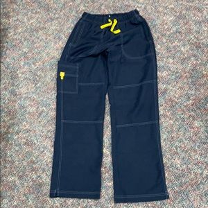 Navy Blue Wonder Wink Cargo/Utility/Scrub Pants
